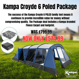 Kampa Croyde 6 poled tent 9120001257