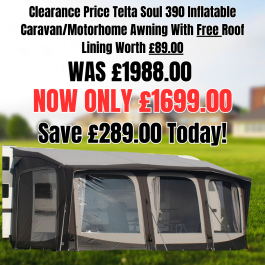 Telta Soul 390 Inflatable Caravan/Motorhome Awning AW0006 