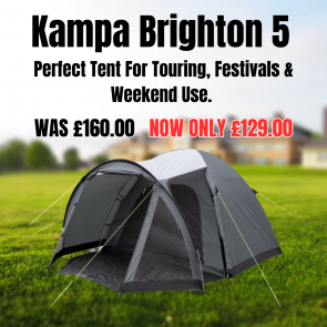 kampa brighton 5 tent 9120000236 grey