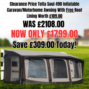 Telta Soul 490 Inflatable Caravan/Motorhome Awning AW0007